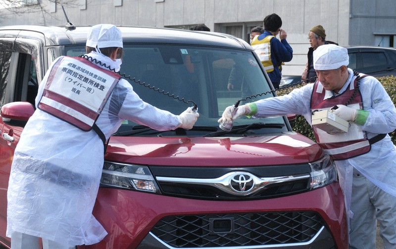 国のマニュアル、実効性は　原発避難車両の汚染検査　自治体の現実