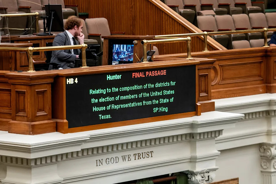 Texas Legislature OKs GOP map adding up to 5 new Republican-leaning House seats