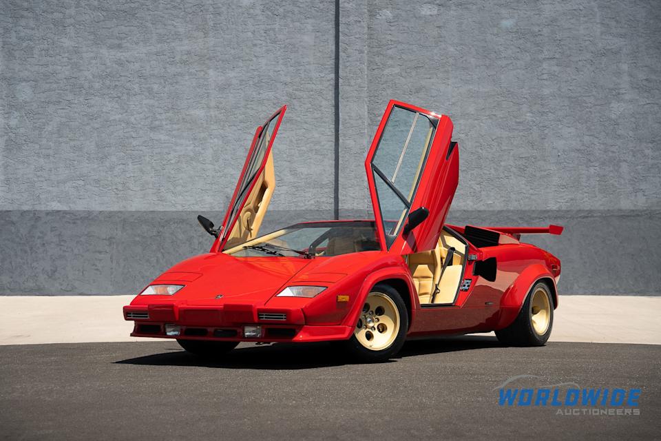 Rare 1985 Lamborghini Countach 5000S U.S.-Spec Heads to Auction