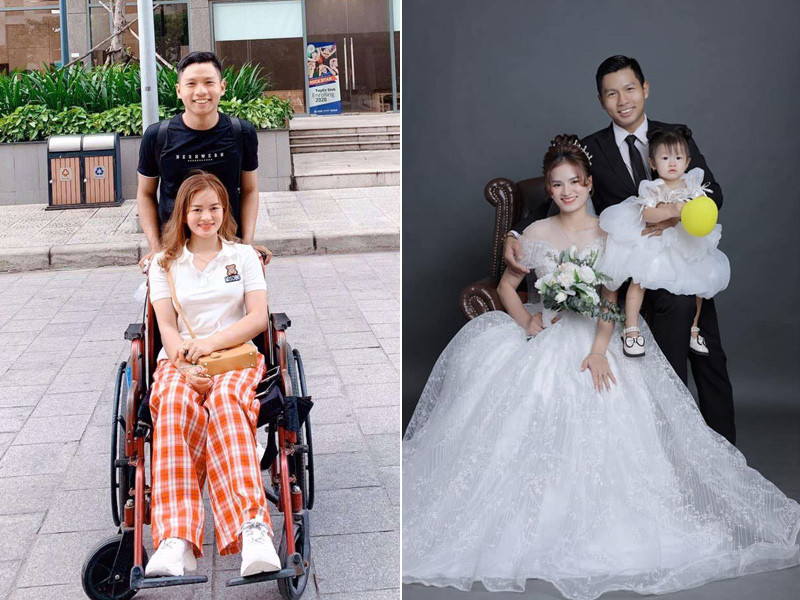 Cô dâu Lâm Đồng ngồi xe lăn vào lễ đường khiến hai họ xúc động, giờ ra sao?