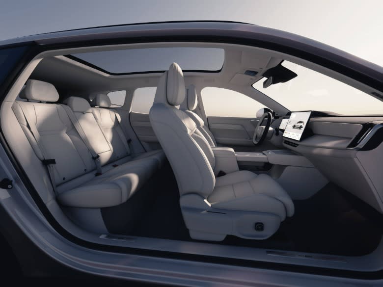 Interior of the new Volvo XC70