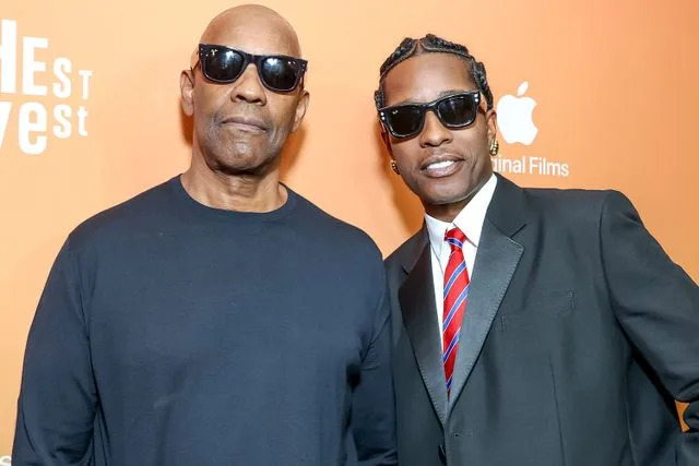 Todd Williamson/JanuaryImages Denzel Washington and A$AP Rocky
