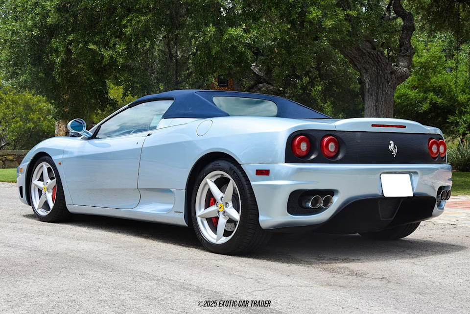 2003 Ferrari 360 Spider 6-Speed Gated Manual For Sale With Just 19,560 Miles