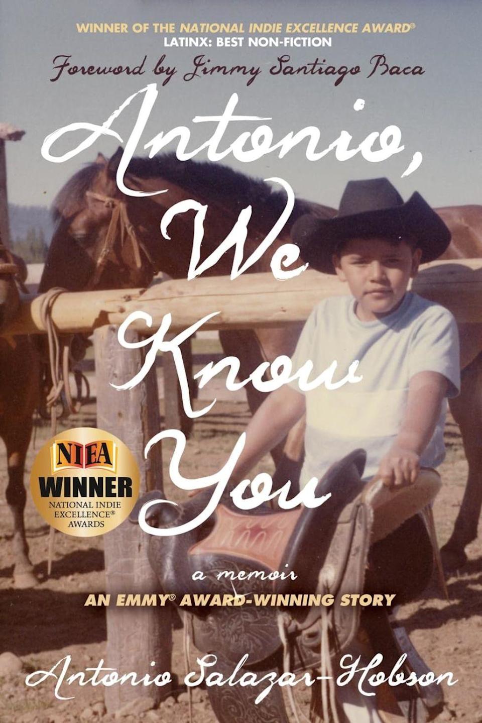 Portada del libro de Antonio Salazar Hobson