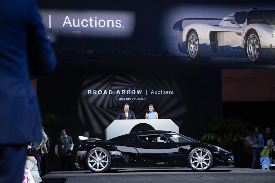 Broad Arrow Sets Eight World Records, Hits $57.4 Million at Monterey Jet Center Auction