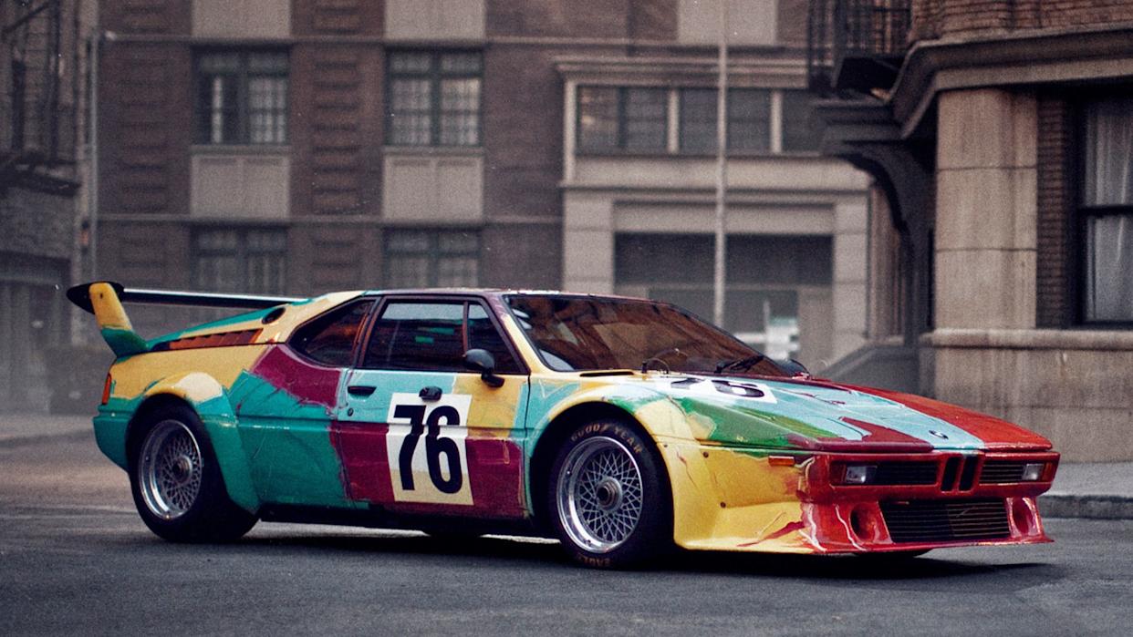 Andy Warhol BMW M1 Art Car Added To Prestigious Collection