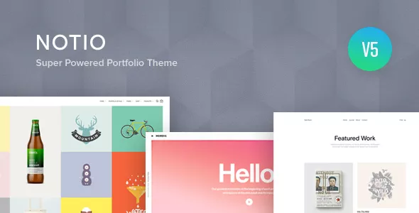 Notio - Creative Portfolio WordPress Theme v5.6.1