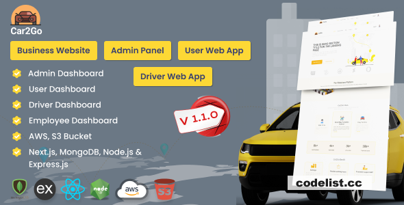 Car2Go v1.1.0 - One Stop Ride Share Platform