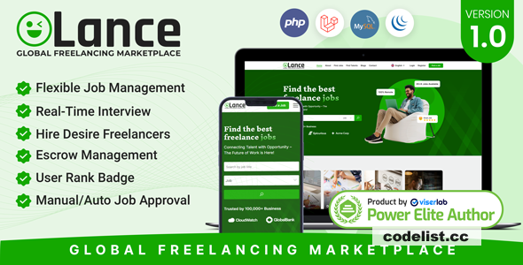 Olance v1.0 - Global Freelancing Marketplace - nulled