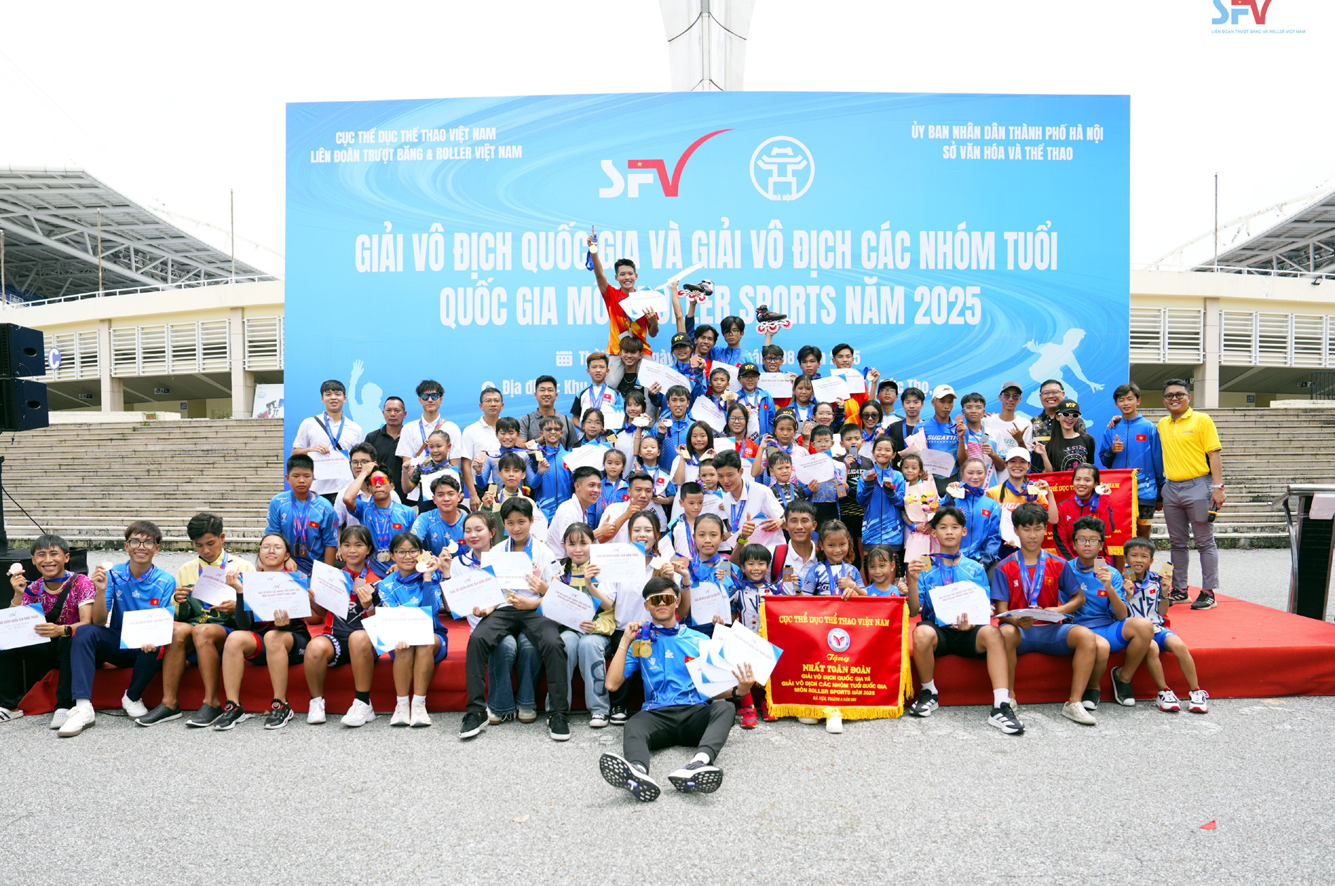 TPHCM 1 xếp nhất giải Roller Sport vô địch Quốc gia 2025