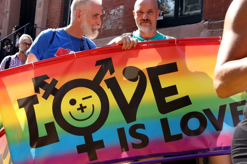 At the Stonewall National Monument in New York, where the Interior Department came under fire earlier this year for removing mentions of transgender people from the park's website, visitors have left several comments bashing the new initiative. G. Ronald Lopez/ZUMA Wire/dpa