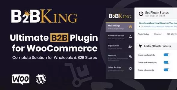 B2BKing - The Ultimate WooCommerce B2B & Wholesale Plugin v5.3.80