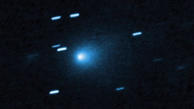 3i/ATLAS as photographed in August by the Hubble telescope