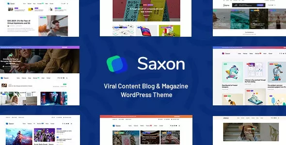 Saxon - Viral Content Blog & Magazine Marketing WordPress Theme v1.9.2
