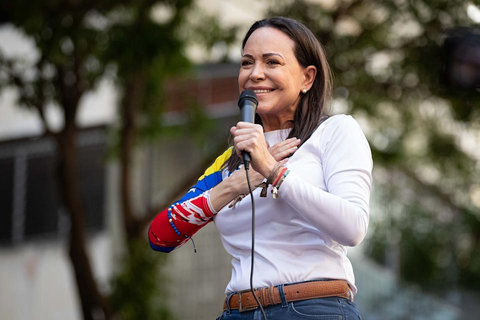 Machado confía en que la nueva recompensa de EEUU por Maduro ayude 