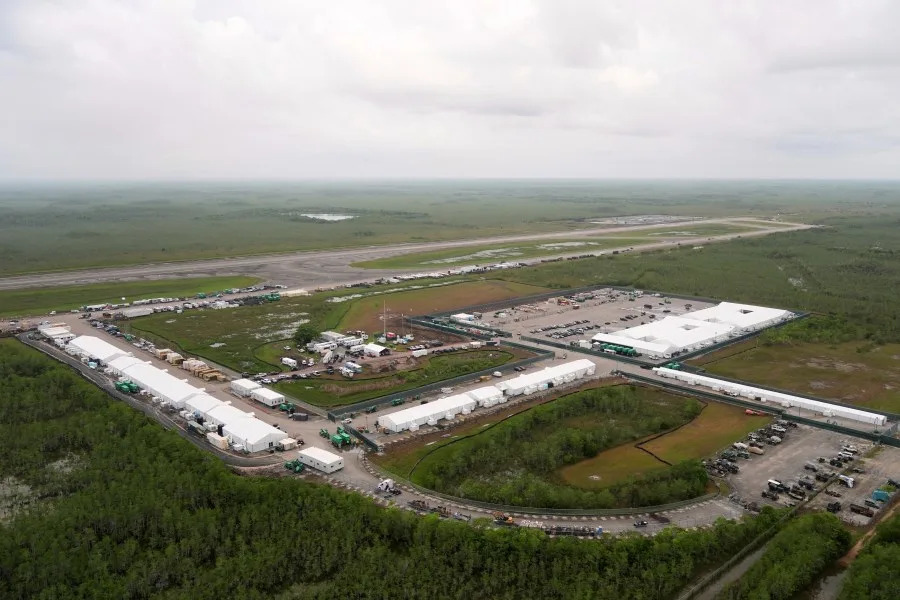 What’s happening inside Florida’s ‘Alligator Alcatraz’ detention center?
