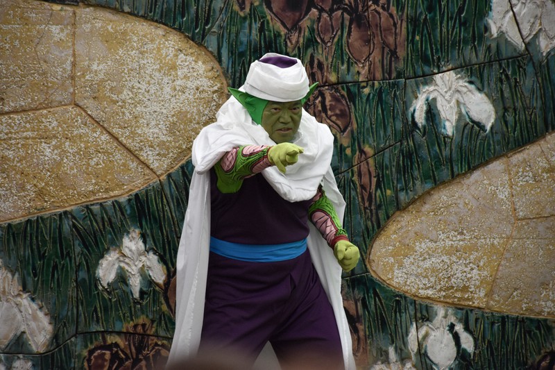 愛知に世界のコスプレーヤー集結　ピッコロ大魔王姿の知事が歓迎