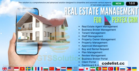 Real Estate Management module for Perfex CRM v1.0.0