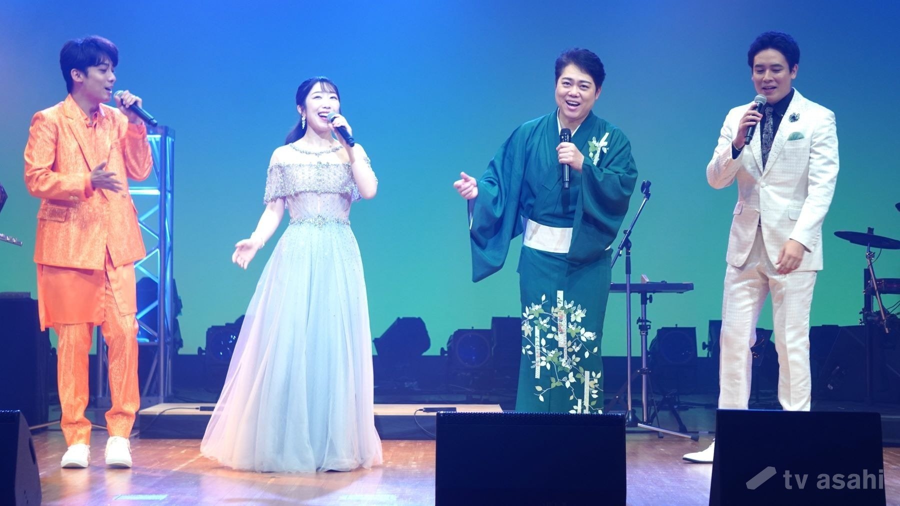 【エンタメ取材現場】三山ひろし、辰巳ゆうと、津吹みゆ、藤井香愛、彩青、木村徹二、けん玉ちばちゃん、山口良一　イベント「1PPO~歌と芝居の贈り物〜」取材会
