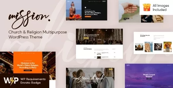 Mission - Church & Religion Multipurpose WordPress Theme v1.3.1