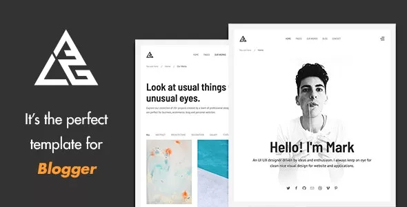 Alex - Portfolio Personal Blogger Joomla 4 Template