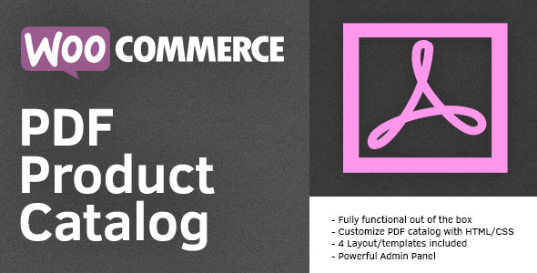 PDF Product Catalog for WooCommerce v2.2.0