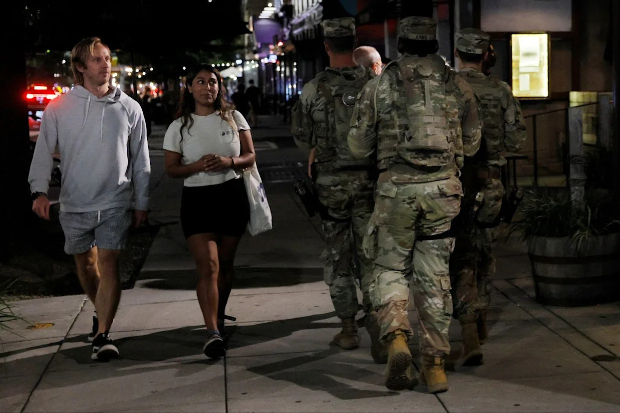 US expands military use domestically