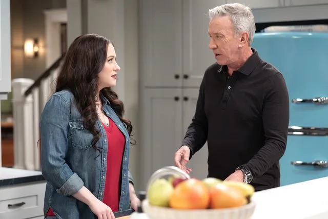 Disney/Raymond Liu Kat Dennings and Tim Allen on 'Shifting Gears'