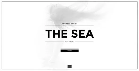The Sea - Responsive Coming Soon Page v1.2
