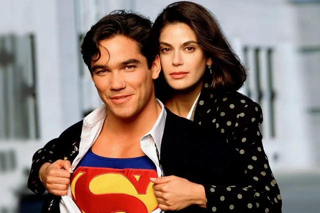 Bob D'Amico/Getty Images Dean Cain and Teri Hatcher on 'Lois & Clark: The New Adventures of Superman'