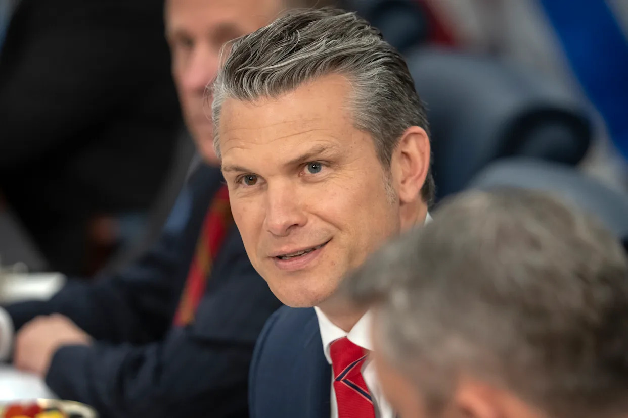 Female vets in Congress slam Hegseth’s repost of Christian Nationalist