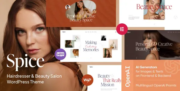 Spice - Beauty & Hair Salon WordPress Theme v1.1