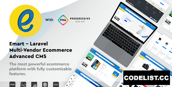 emart v1.8 - Laravel Multi-Vendor Ecommerce Advanced CMS