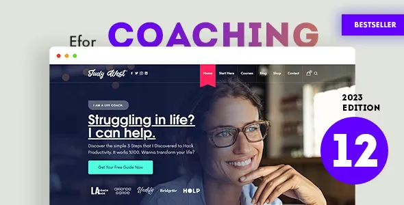 Efor v12.0.1 - Coaching & Online Courses WordPress Theme