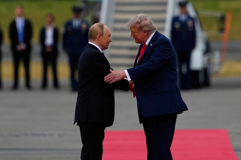 Putin gets a red carpet in Alaska as Russian forces hit civilian targets in Ukraine