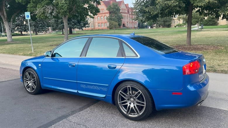 2008 Audi S4 Quattro rear view image