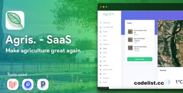 Agris v4.1.0 - SaaS platform script for agriculture