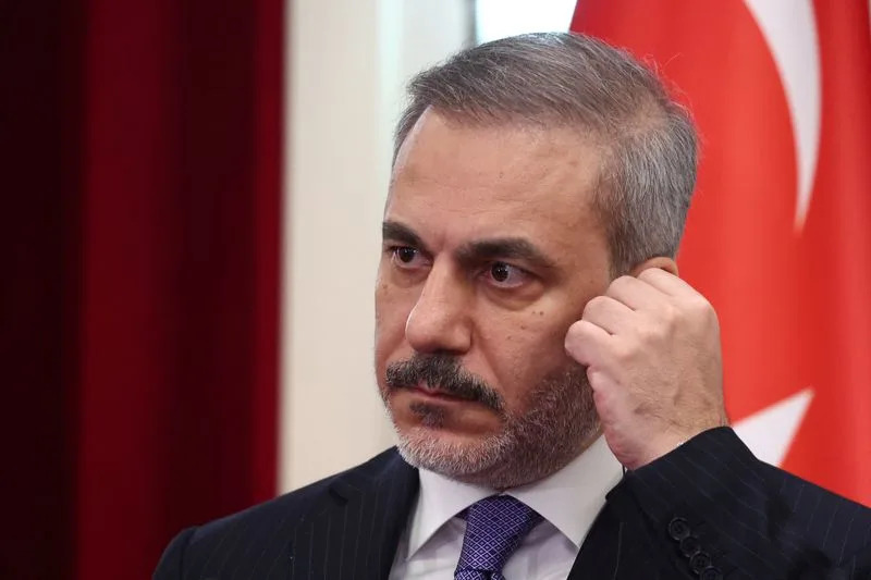 Turkish foreign minister in Damascus for talks with Syria's Sharaa, source says