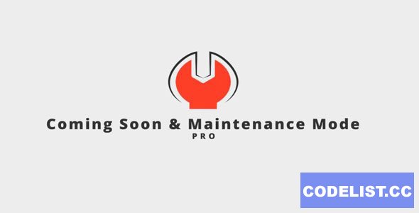 Coming Soon & Maintenance Mode PRO v6.56