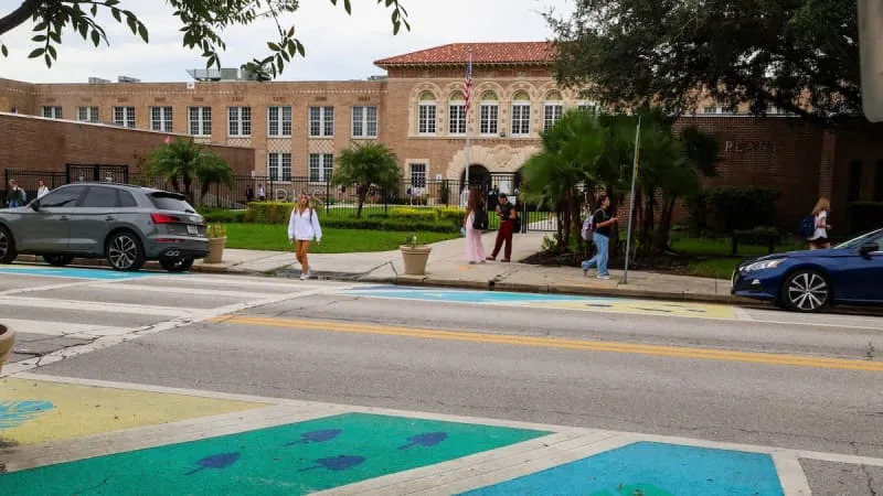 Florida to erase at least 15 colorful school crosswalks in Hillsborough
