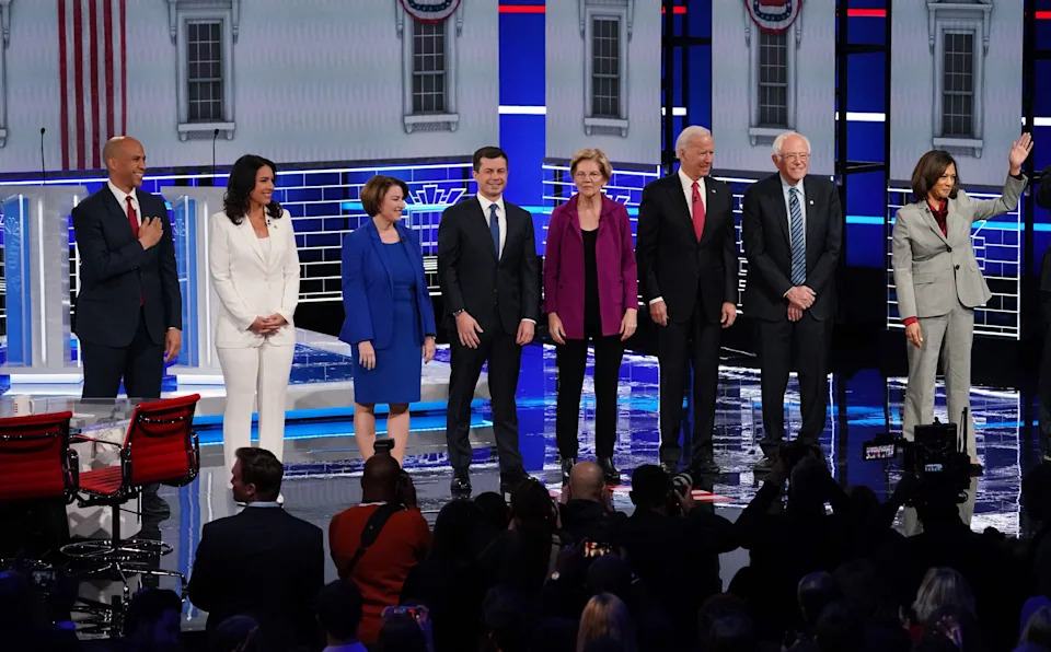 With their brand in the 'toilet,' Democrats commence shadow 2028 primary for president