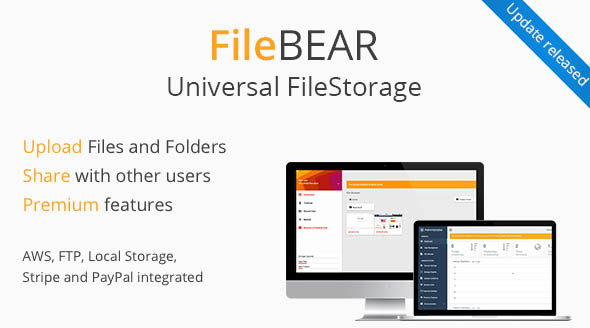 FileBear v1.7 - Premium File Sharing