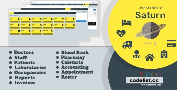 Saturn v3.01 - Hospital Management System