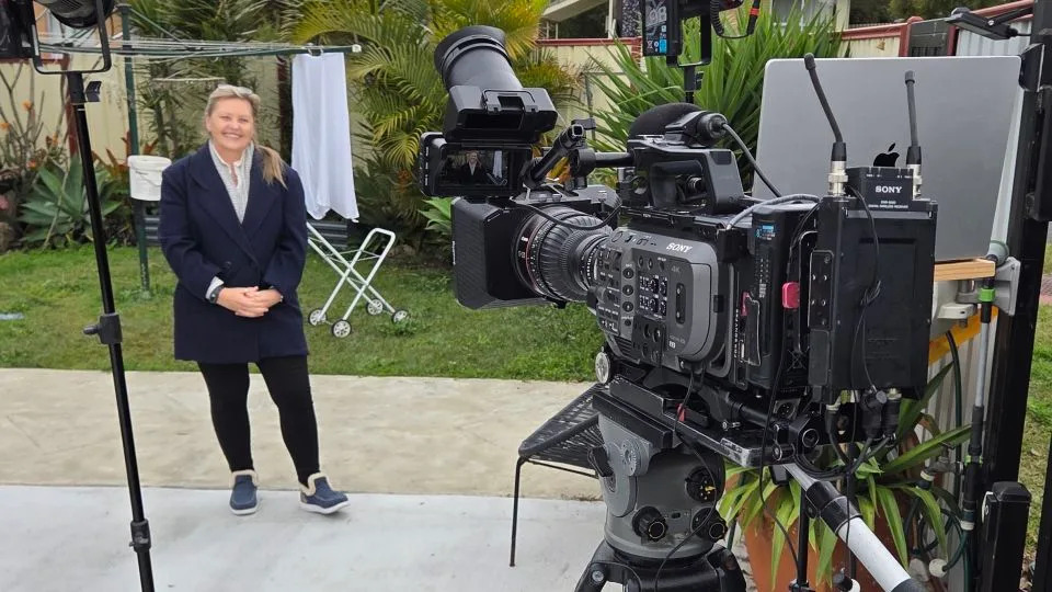 Verrity Wandel was interviewed by Australian media outlets about her "laundry hero." - Courtesy Verrity Wandel