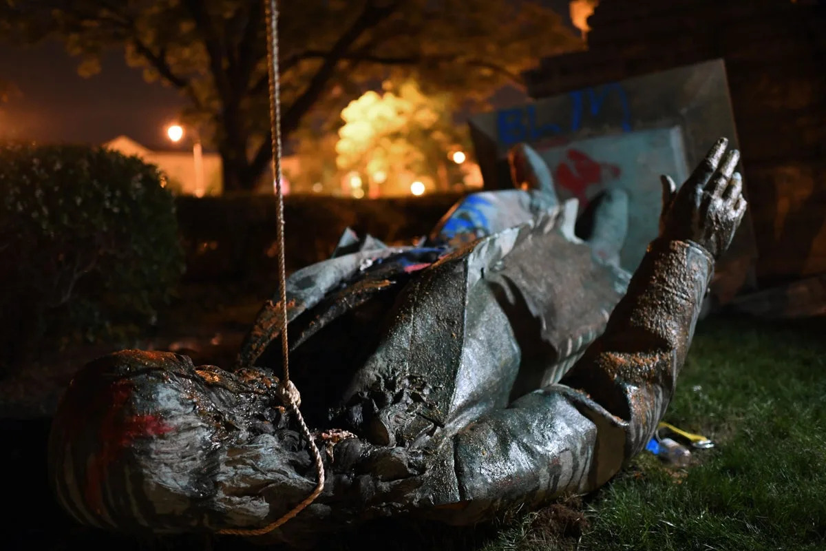 Statue of Confederate general torn down in 2020 protests to be restored in Washington DC
