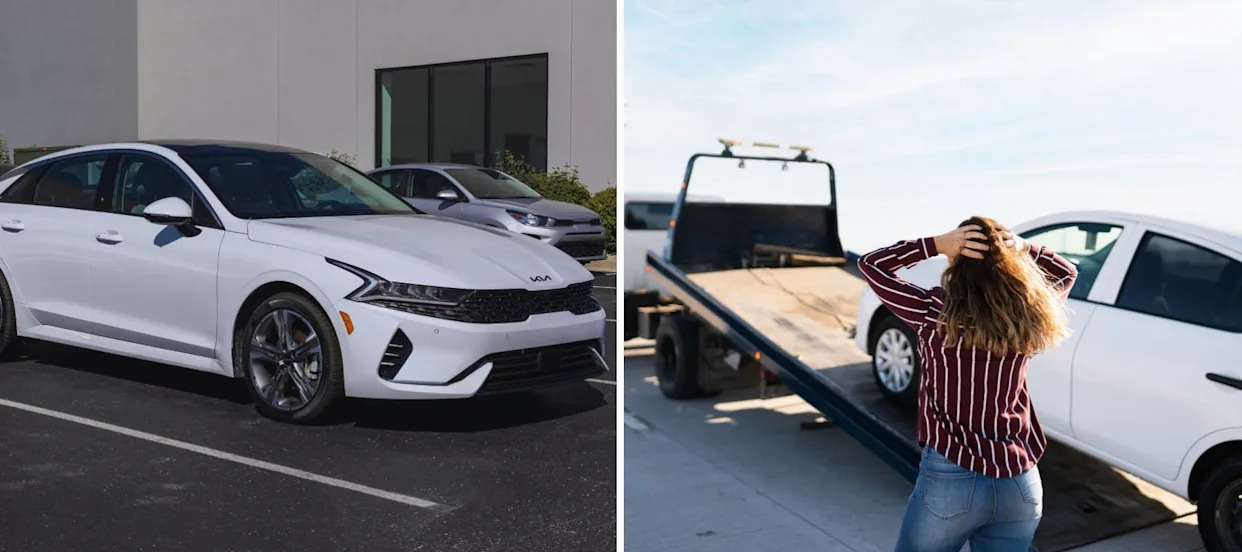 She couldn&#39;t believe that her car was being repossessed so soon after her purchase.