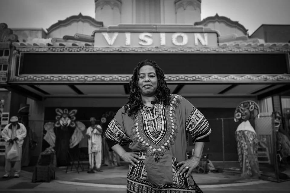 Karen Mack, founder of LA Commons, a nonprofit devoted to community-arts programs.