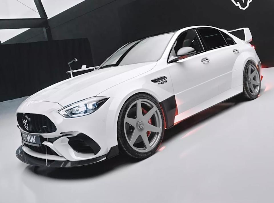 This V8-Swapped Mercedes C63 Is The BMW M3’s Worst Nightmare