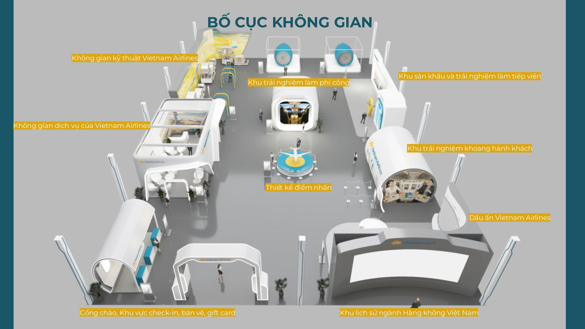 80 năm Quốc khánh: Vietnam Airlines tham gia Triển lãm Thành tựu đất nước