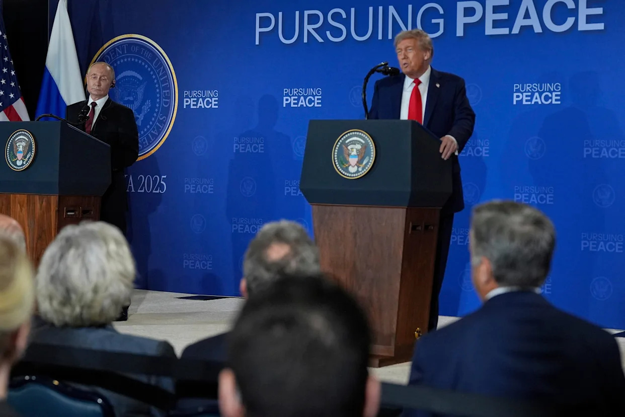 Here's the transcript of what Putin and Trump said in Alaska